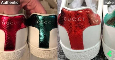 fake vs original gucci shoes|knock off Gucci tennis shoes.